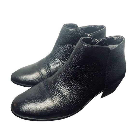 Sam Edelman Petty Leather Booties - Picture 2 of 7